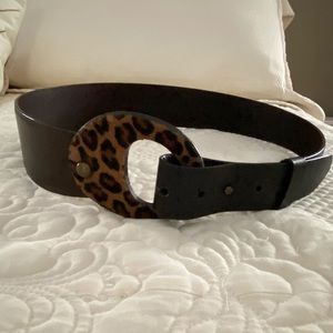 Beautiful, outfit making, wide leather belt